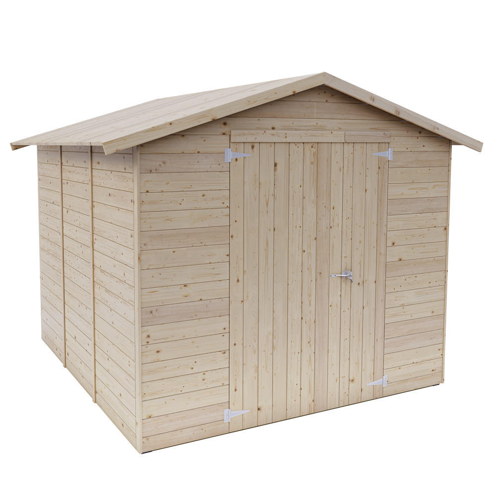 alce stefy 238x305 abri de jardin en bois 238x305x220 cm