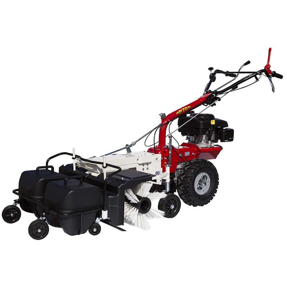 balayeuse eurosystems p70 evo de 88 cm ramassage par bac balayeuse avec démarrage électrique