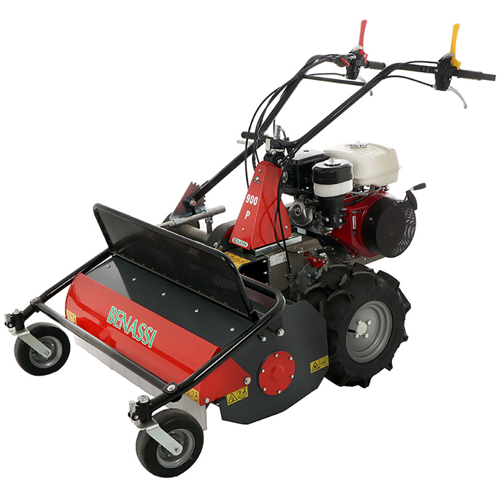 benassi t900p tondeuse débroussailleuse professionnelle à couteaux honda gx390