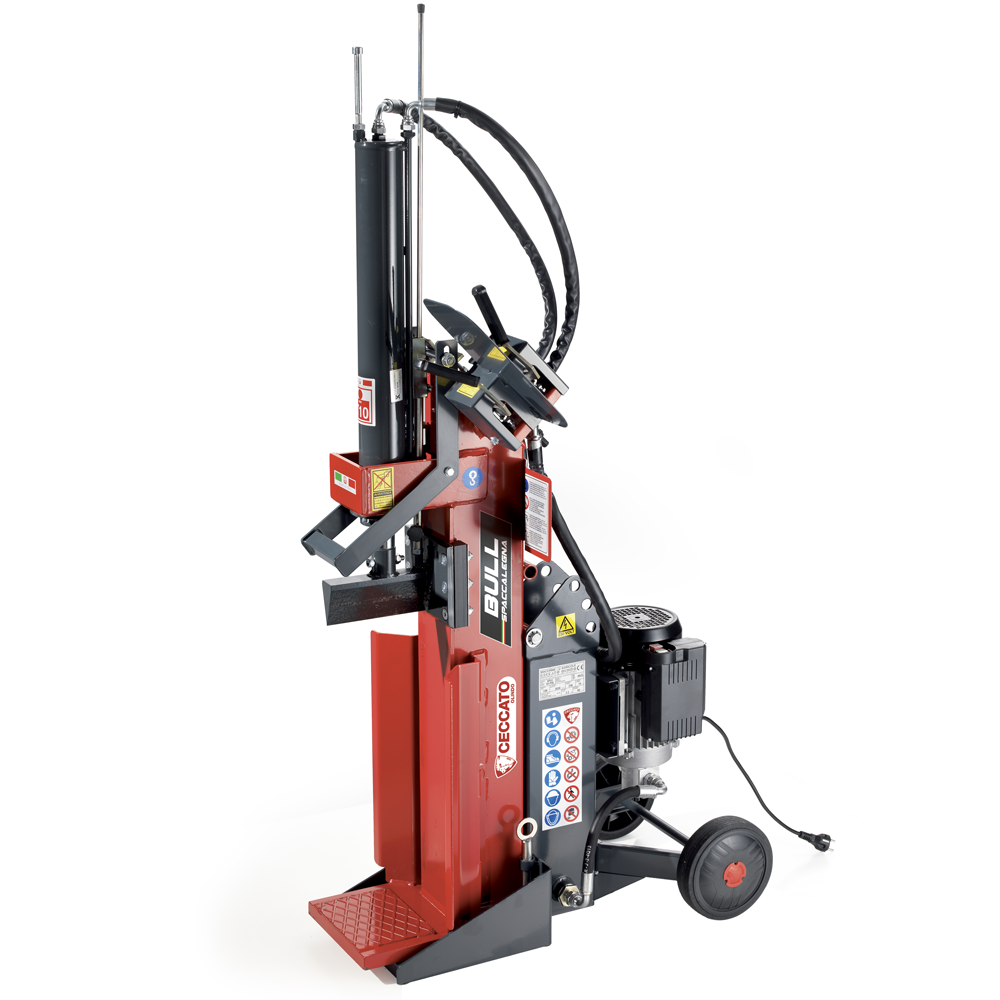 ceccato bull sple10 pol fendeuse à bois électrique multiposition 230v