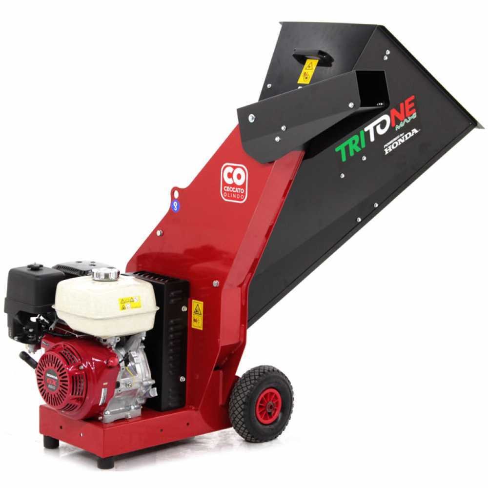 ceccato tritone maxi broyeur de branches thermique moteur honda gx 390