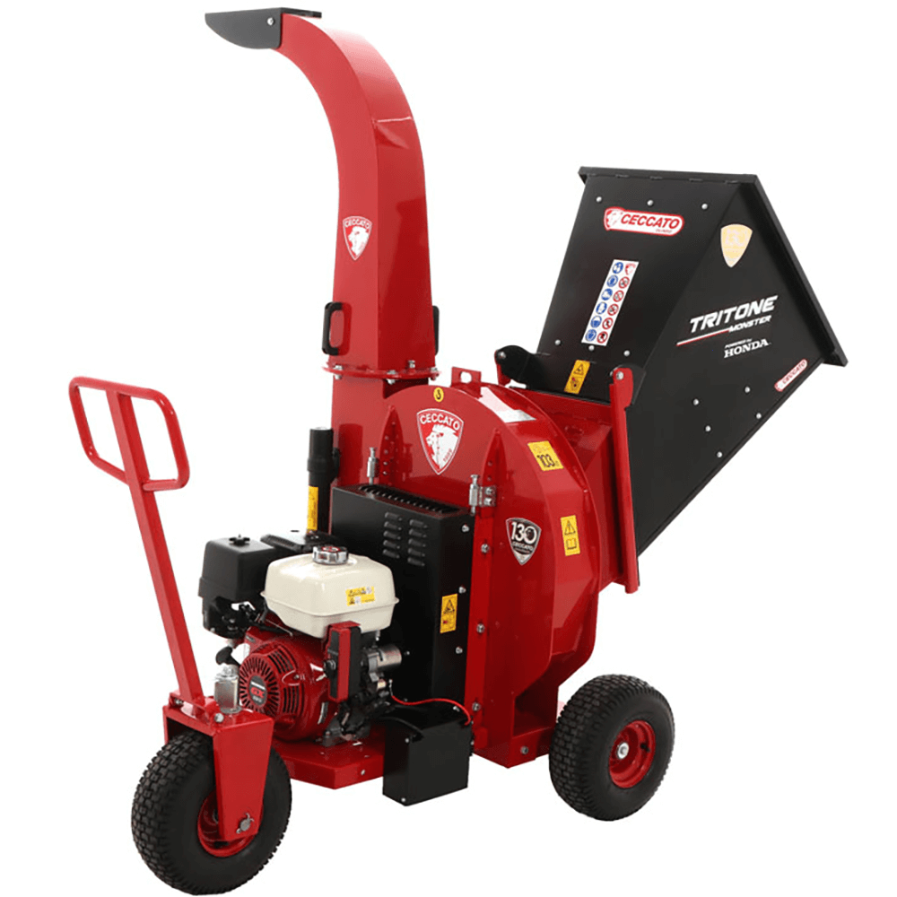 ceccato tritone monster broyeur thermique professionnel gx390 honda démarrage électrique