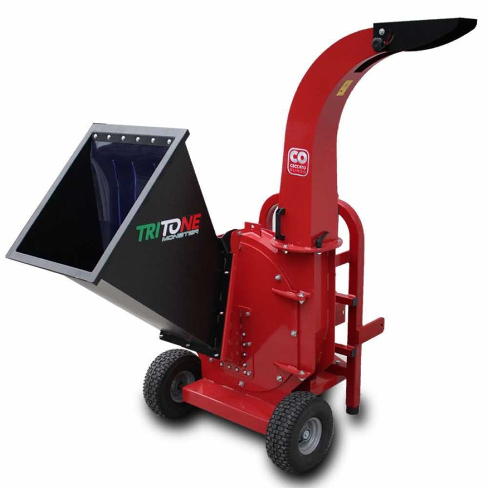 ceccato tritone monster p.t.o. broyeur de branches pour tracteur professionnel