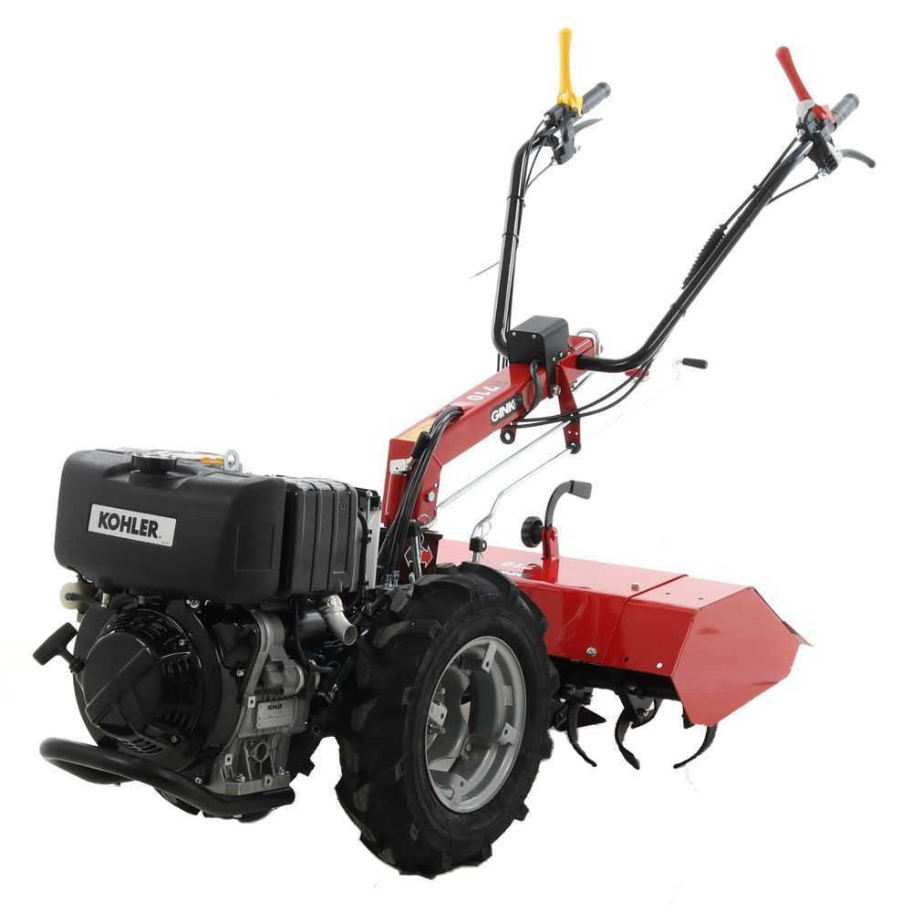 ginko r710 eko motoculteur diesel kohler kd15 440 démarrage électrique