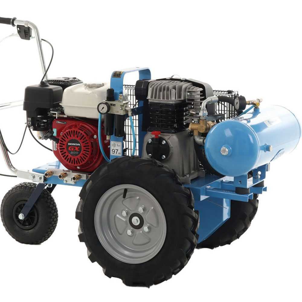 motocompresseur automoteur campagnola mc 550 moteur honda gx200