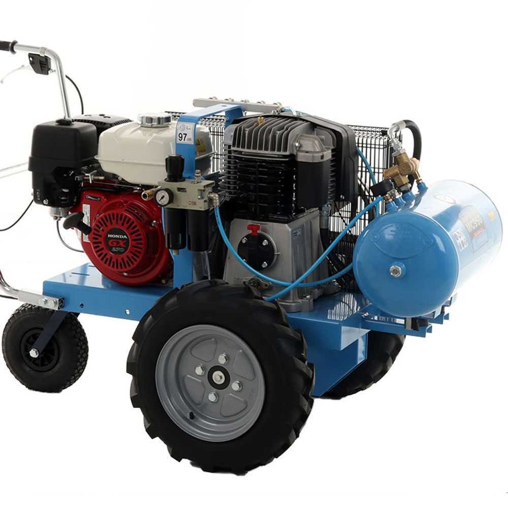 motocompresseur autotracté campagnola mc 950 moteur honda gx270