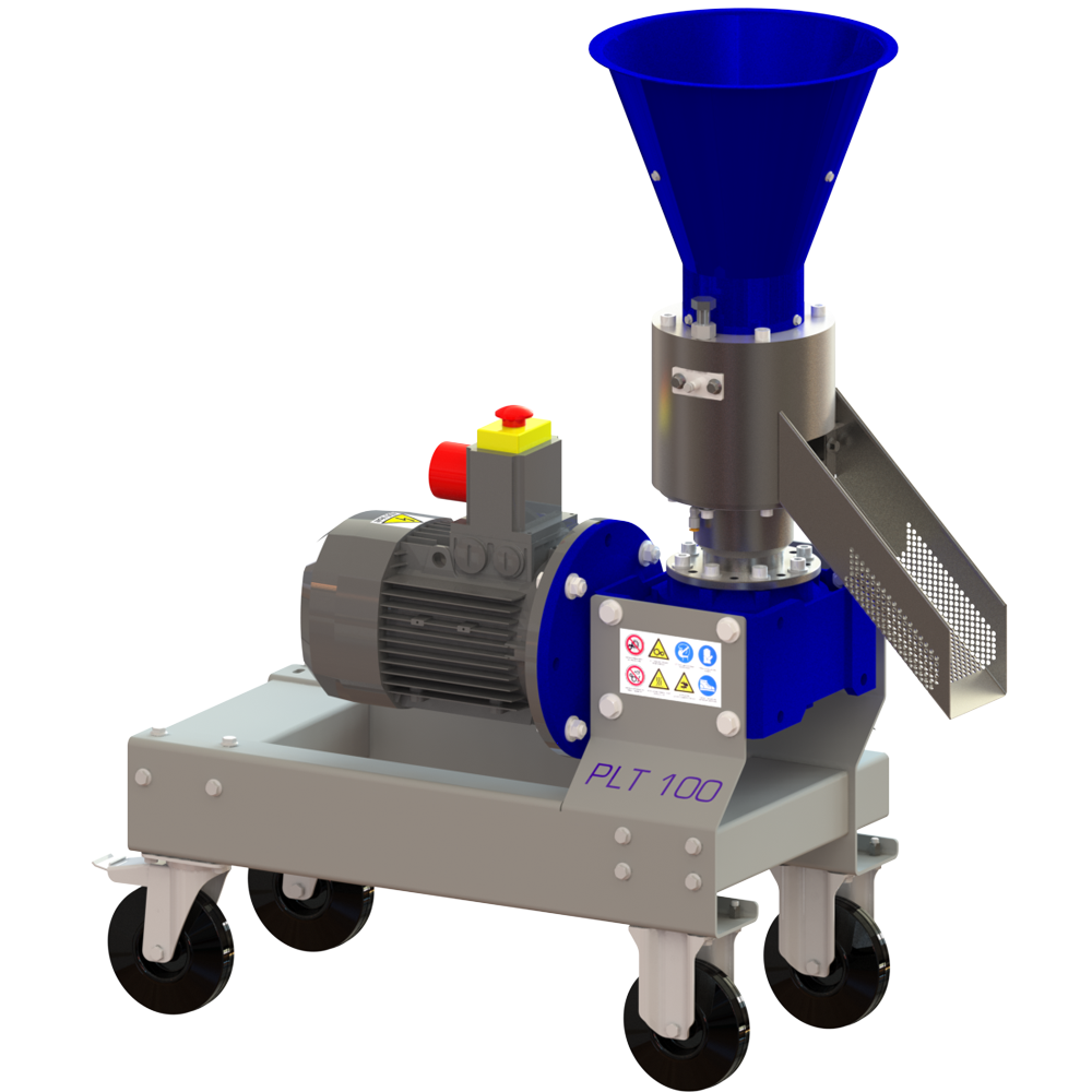 smartwood plt 100 presse à pellets électrique triphasée